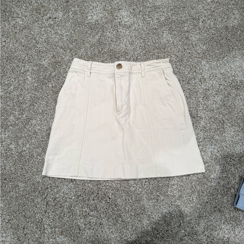 Madewell Cream Women's Skirt